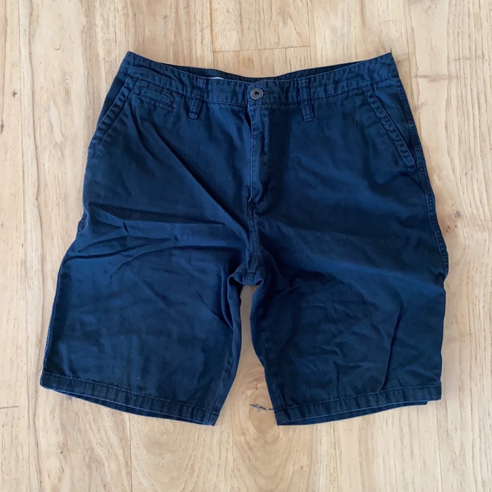 QUIKSILVER Black Chino Shorts
